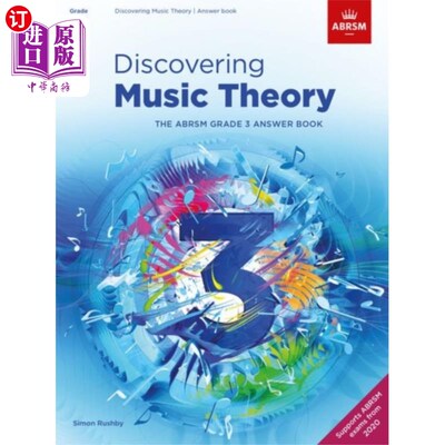 海外直订Discovering Music Theory, The ABRSM Grade 3 Answ... 《发现乐理》，英国皇家音乐学院三级答案册