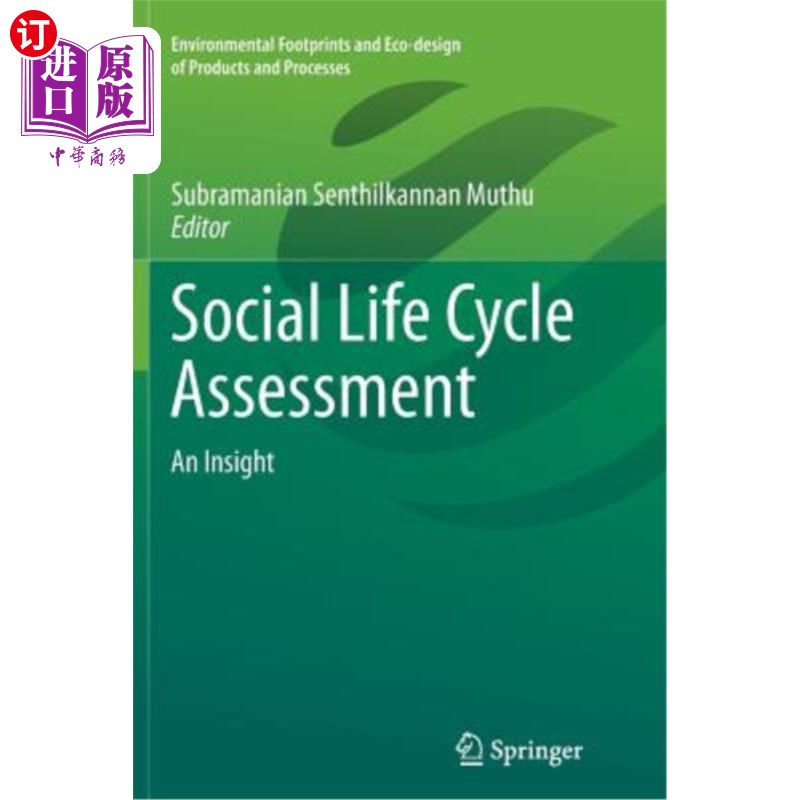 海外直订Social Life Cycle Assessment: An Insight 社会生命周期评估:一种见解