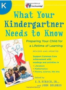 预售 【中商原版】What Your Kindergartner Needs to Know 你的幼儿园教师需要知道