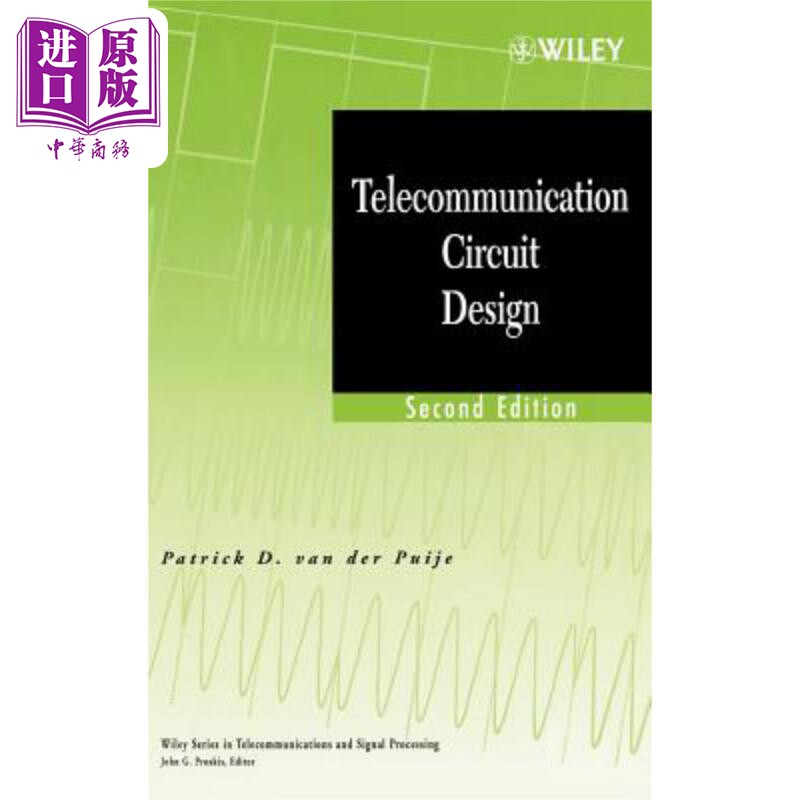现货 电信电路设计 第2版 在线版 Telecommunication Circuit Design 英文原版 Patrick van der Puije 中商原版