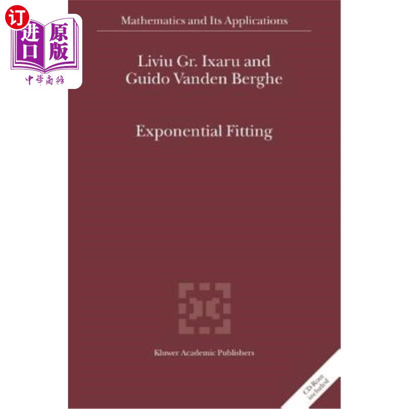 海外直订Exponential Fitting 指数拟合