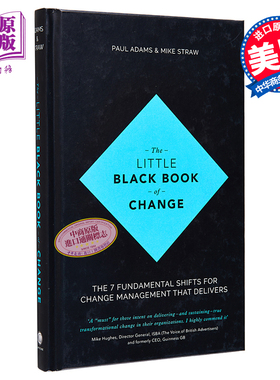 现货 【中商原版】变革黑色小册子 英文原版 The Little Black Book of Change 精装