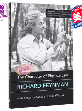 【中商原版】物理定律的本性 英文原版 英文版 The Character of Physical Law 物理学