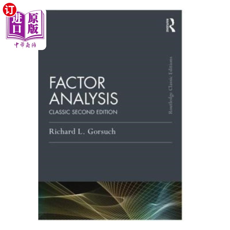 海外直订Factor Analysis: Classic Edition 因子分析:经典版