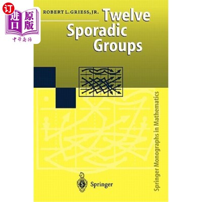海外直订Twelve Sporadic Groups 12个零星群体
