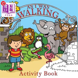 Walking was Activity Book 时候：活动手册 海外直订As 当我走路