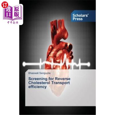 海外直订Screening for Reverse Cholesterol Transport Efficiency 反向胆固醇转运效率的筛选