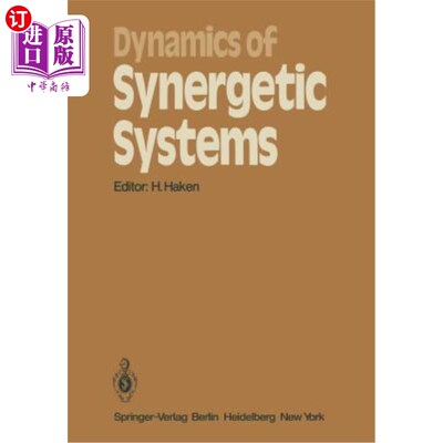 海外直订Dynamics of Synergetic Systems: Proceedings of the International Symposium on Sy 协同学系统动力学：协同学国