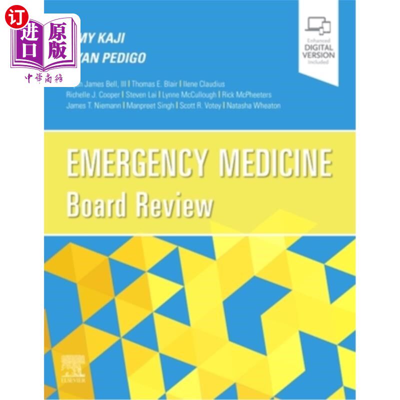 海外直订医药图书Emergency Medicine Board Review 急诊医学委员会审查