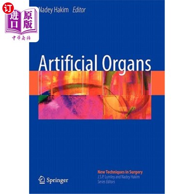 海外直订Artificial Organs 人工器官