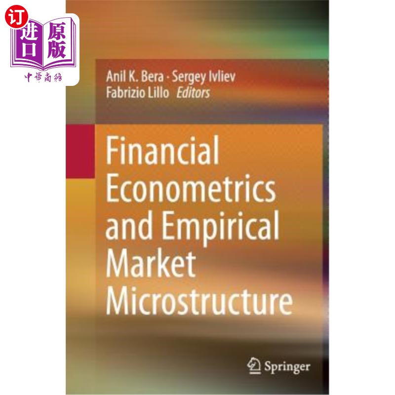 海外直订Financial Econometrics and Empirical Market Microstructure 金融计量经济学与实证市场微观结构