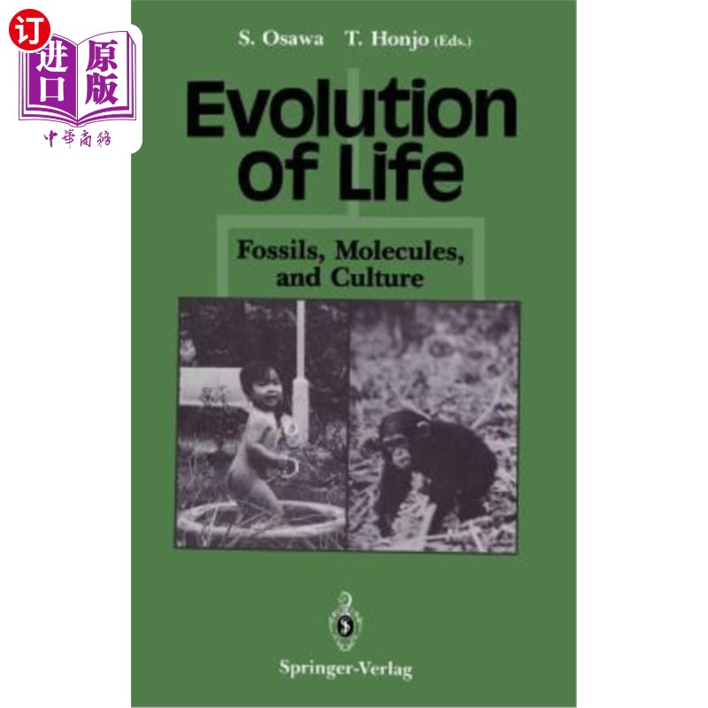 海外直订Evolution of Life: Fossils, Molecules and Culture 生命进化：化石、分子和文化