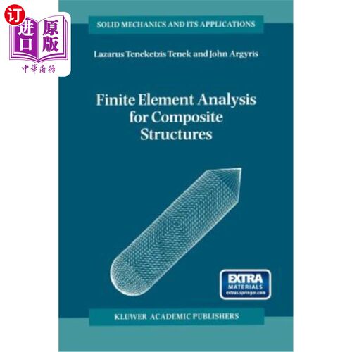 海外直订Finite Element Analysis for Composite Structures 复合材料结构的有限元分析
