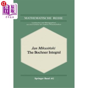 Bochner积分 Integral 海外直订The Bochner