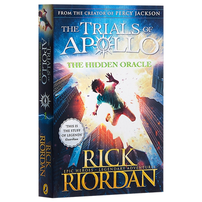 现货 The Hidden Oracle (The Trials of Apollo Book 1) 英文原版 阿波罗的审判系列1：隐藏的神谕 Rick Riordan【中商原版】