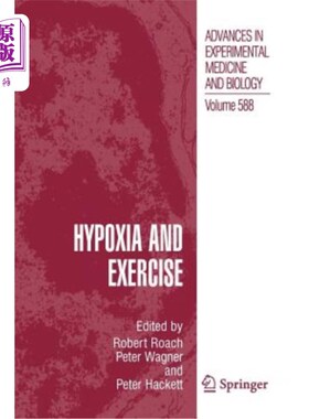 海外直订Hypoxia and Exercise 低氧与运动