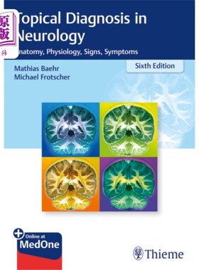 海外直订医药图书古英语 Topical Diagnosis in Neurology 神经病学局部诊断
