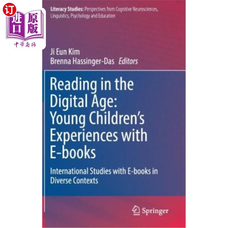 海外直订Reading in the Digital Age: Young Children's Experiences with E-Books: Internati 数字时代的阅读:儿童使用电