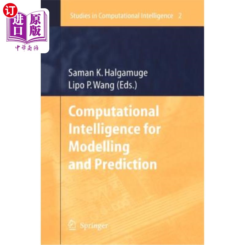 海外直订Computational Intelligence for Modelling and Prediction 用于建模和预测的计算智能
