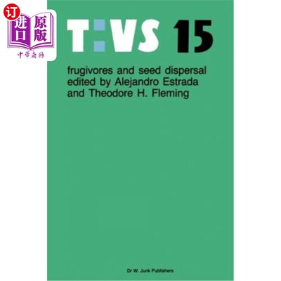海外直订Frugivores and Seed Dispersal 果蝇与种子传播