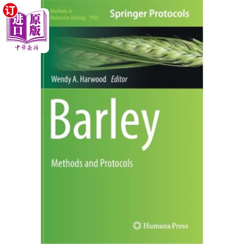 海外直订Barley: Methods and Protocols 大麦：方法和协议