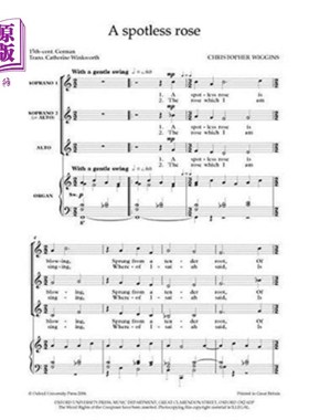 海外直订spotless rose 一尘不染的玫瑰