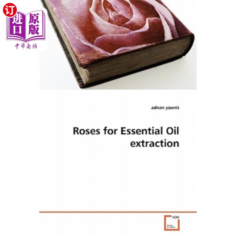 海外直订Roses for Essential Oil extraction 玫瑰精油提取