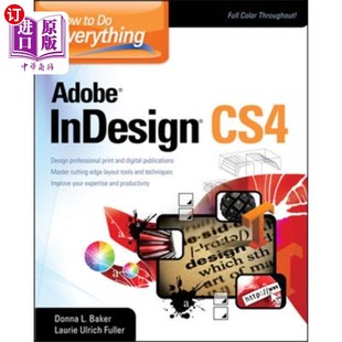 Everything indesigncs4 如何做一切Adobe 海外直订How CS4 Adobe InDesign
