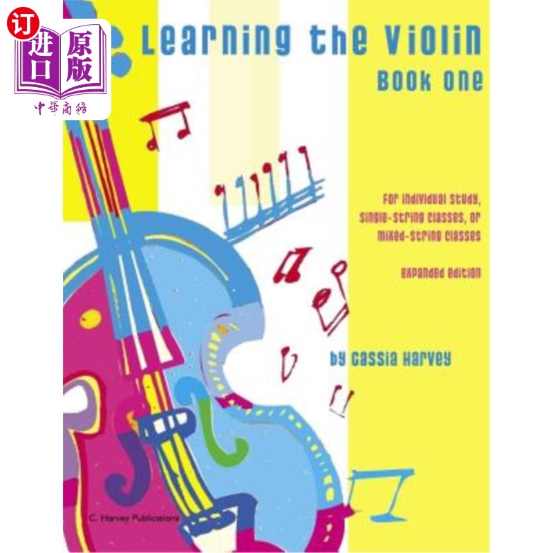 海外直订Learning the Violin, Book One: Expanded Edition 学小提琴，第一册：扩充版