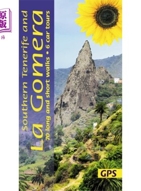 海外直订Southern Tenerife and La Gomera Sunflower Walkin... 南特内里费岛和戈梅拉向日葵徒步指南