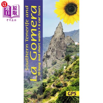 海外直订Southern Tenerife and La Gomera Sunflower Walkin... 南特内里费岛和戈梅拉向日葵徒步指南