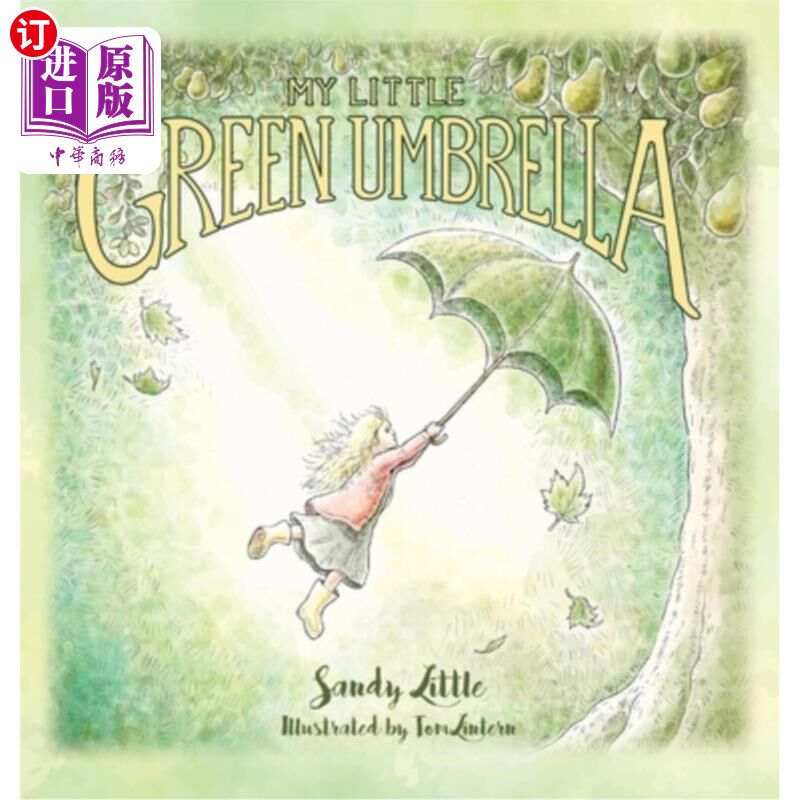 海外直订My Little Green Umbrella 我的小绿伞