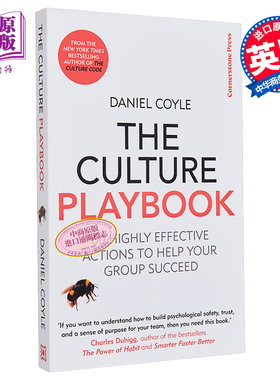 文化手册 团队成功的 60 项高效行动 The Culture Playbook 60 Highly Effective Actions 英文原版 D Coyle【中商原版】