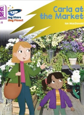 海外直订Reading Planet: Rocket Phonics - Target Practice... 阅读星球:火箭拼读-目标练习-卡拉在市场-黄色