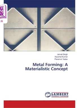 海外直订Metal Forming: A Materialistic Concept 金属成形：一个唯物主义的概念