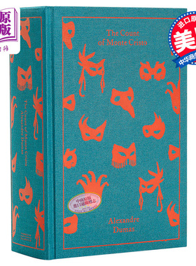 企鹅布面经典系列 基督山伯爵 The Count of Monte Cristo 英文原版 Alexandre Dumas【中商原版】