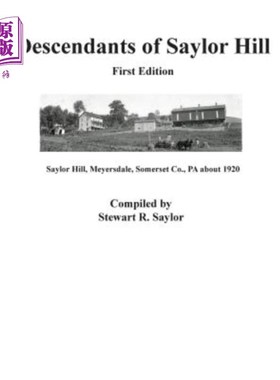 海外直订Descendants of Saylor Hill 塞勒山的后裔