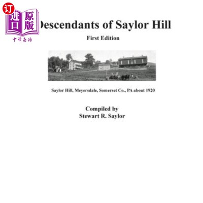 海外直订Descendants of Saylor Hill 塞勒山的后裔