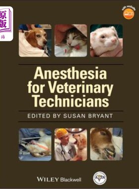 海外直订医药图书Anesthesia for Veterinary Technicians 兽医技师麻醉