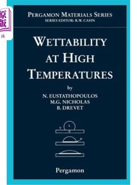 海外直订Wettability at High Temperatures 高温可湿性
