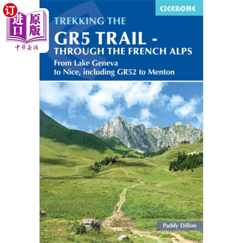 海外直订GR5 Trail - Through the French Alps GR5小径-穿越法国阿尔卑斯山