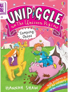预售 独角猪 吵闹的露营日Unipiggle Camping Chaos英文原版 儿童绘本故事 幽默笑话故事书 图画图像小说 进口儿童读物【中商原版?