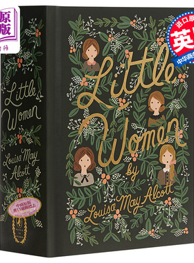 企鹅繁花女孩经典精装收藏版小妇人 英文原版 Little Women Louisa May Alcott【中商原版】