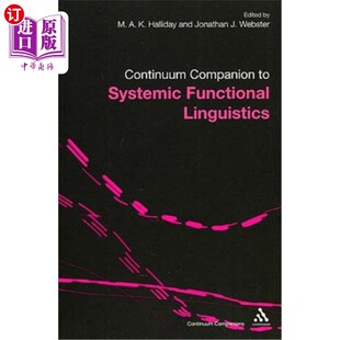 海外直订Bloomsbury Companion to Systemic Functional Linguistics 布卢姆斯伯里系统功能语言学之友