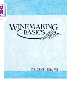海外直订Winemaking Basics 酿酒的基础