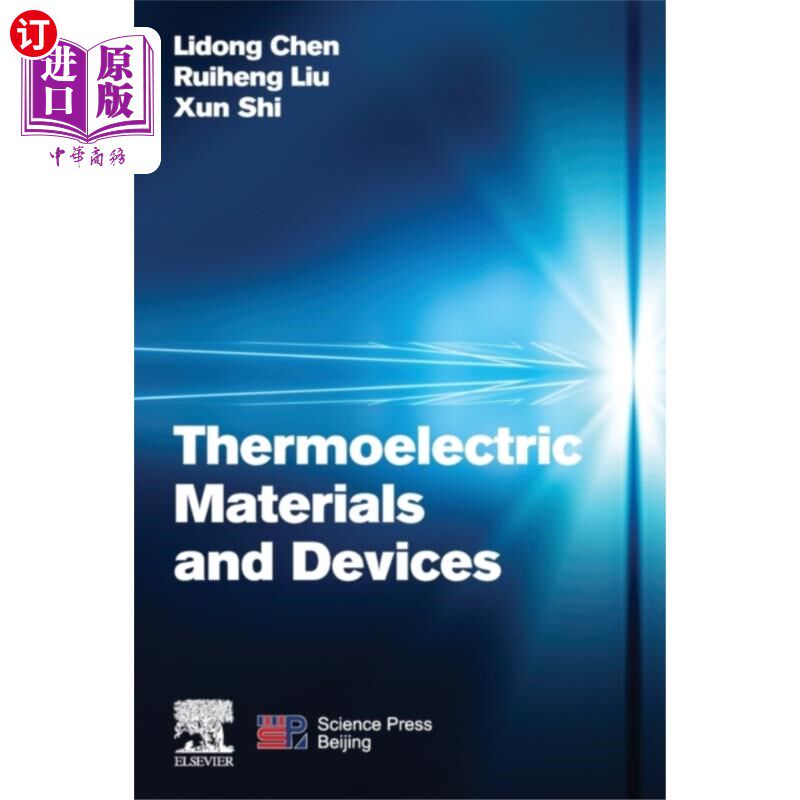 海外直订Thermoelectric Materials and Devices 热电材料与器件