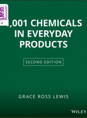 海外直订医药图书1001 Chemicals in Everyday Products 1001日用化学品，第2版