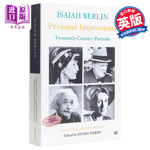 以赛亚伯林 个人印象 英文原版 Personal Impressions Isaiah Berlin【中商原版】