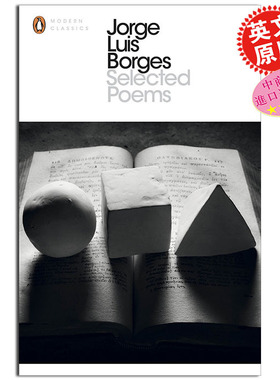 博尔赫斯诗歌选集 Selected Poems by Jorge Luis Borges 英文原版 阿根廷诗人【中商原版】