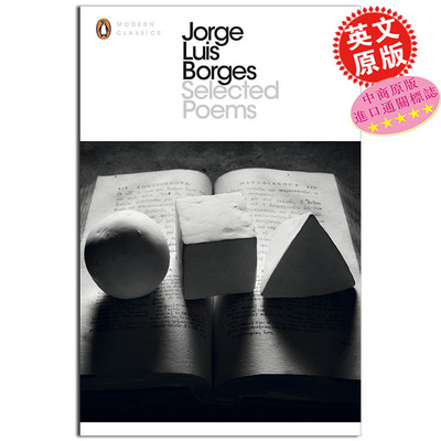 博尔赫斯诗歌选集 Selected Poems by Jorge Luis Borges 英文原版 阿根廷诗人【中商原版】